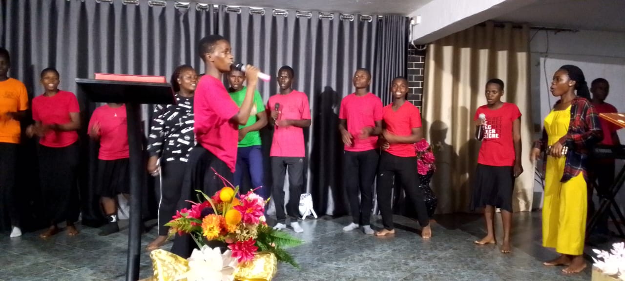 On-stage performance.